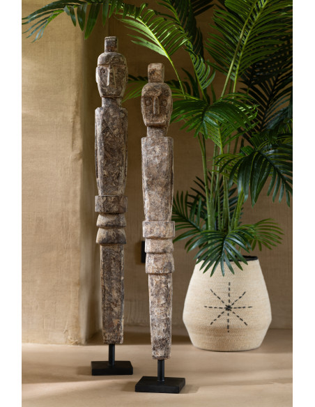 Arbre artificiel Palmier XL Hauteur 180 cm en Plastique Vert avec pot - 3