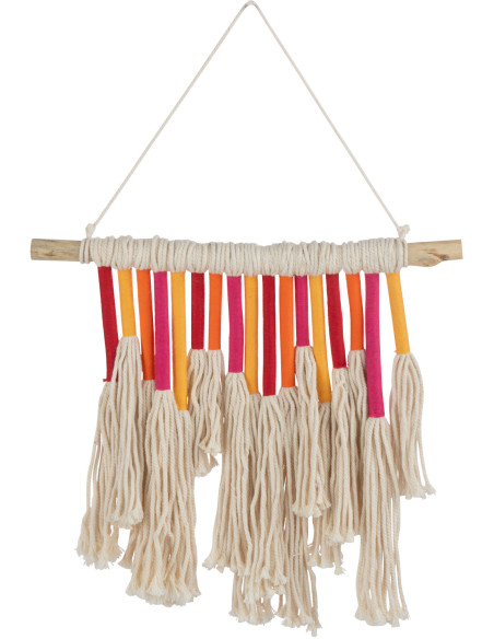 Décoration murale à suspendre 40 cm en Coton Ateba - 1