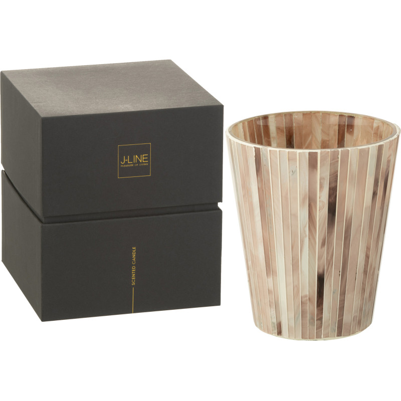 Bougie parfumée XL Senteur Florale Tender Rose 75 heures Noa - 1