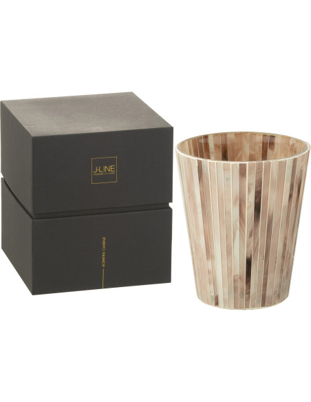 Bougie parfumée XL Senteur Florale Tender Rose 75 heures Noa - 1