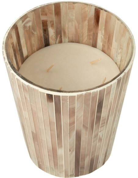 Bougie parfumée XL Senteur Florale Tender Rose 75 heures Noa - 2