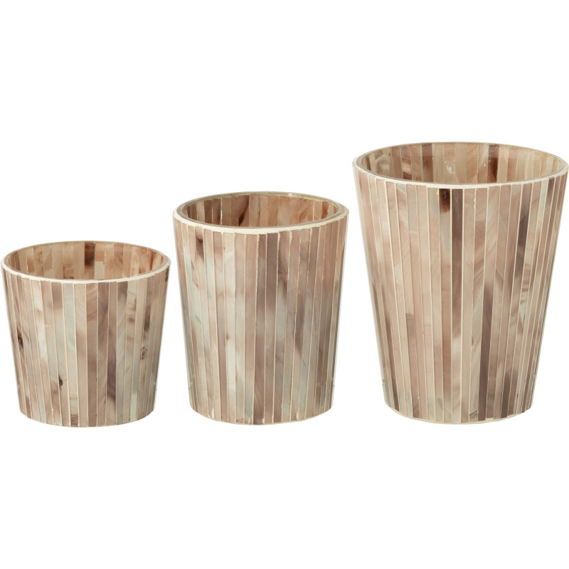 Bougie parfumée XL Senteur Florale Tender Rose 75 heures Noa - 3