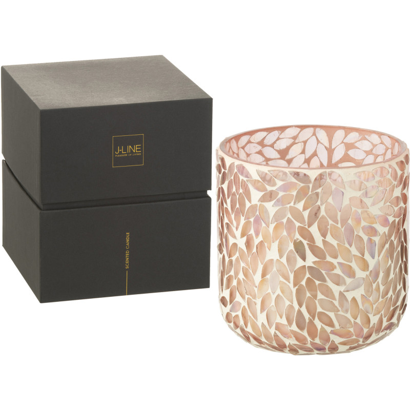 Bougie parfumée XL Senteur Florale Tender Rose 70 heures Chiara - 1