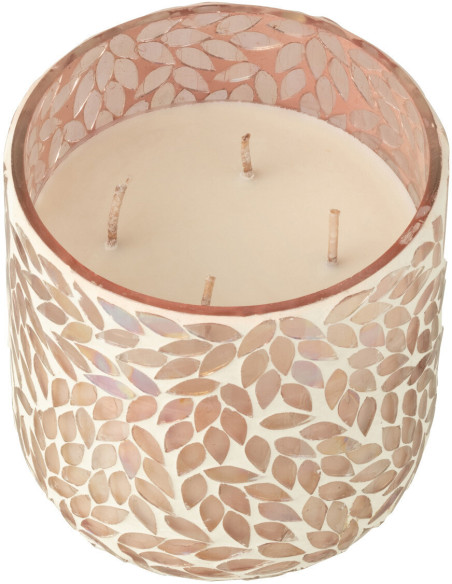 Bougie parfumée XL Senteur Florale Tender Rose 70 heures Chiara - 2