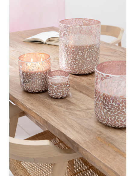 Bougie parfumée XL Senteur Florale Tender Rose 70 heures Chiara - 3