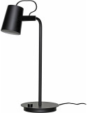 Lampe à poser noire en fer dimmable 35x20x54 cm Ardent
