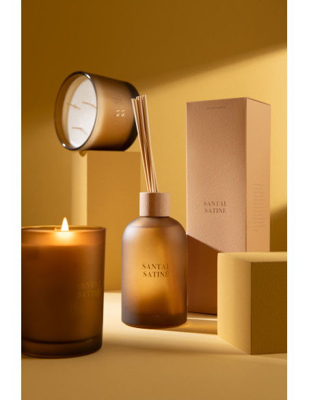 Diffuseur de parfum Senteur Boisée Santal Satiné 250 ml Accords Essentiels - 6