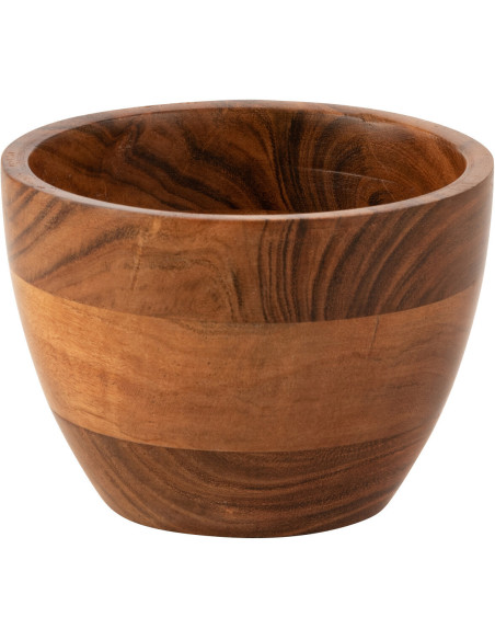 Bol à apéritif Rond 14 cm en Bois d'acacia Naturel Dars - 1