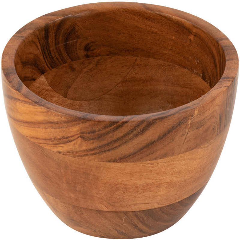Bol à apéritif Rond 14 cm en Bois d'acacia Naturel Dars - 2