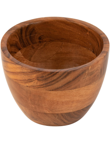 Bol à apéritif Rond 14 cm en Bois d'acacia Naturel Dars - 2