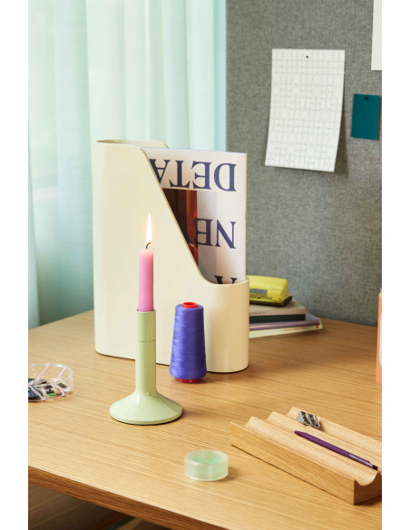 Bougeoir moderne en Métal Vert clair Kindred (Lot de 2) - 3