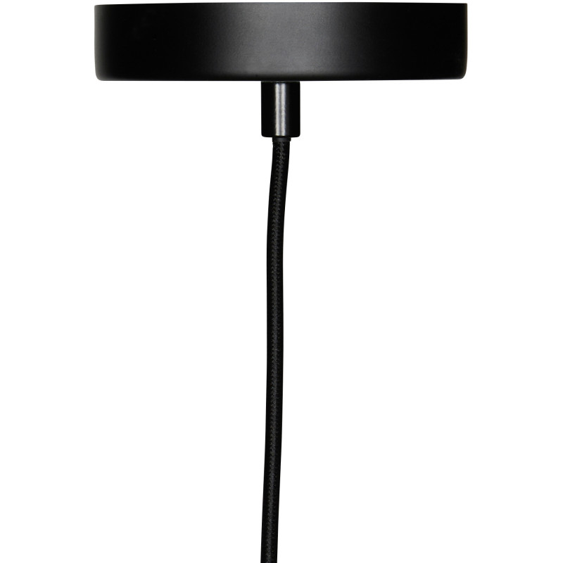 Suspension industrielle moderne Diamètre 40 cm en Métal Noir Ray - 1