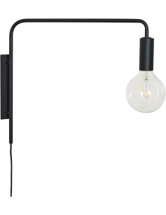 Applique murale moderne en Métal Noir Serendipity - 1