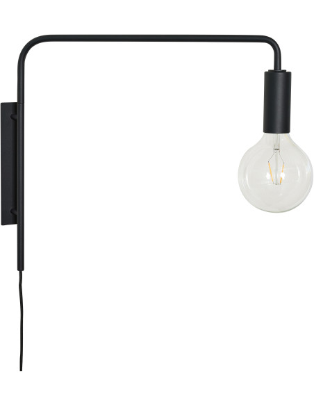 Applique murale moderne en Métal Noir Serendipity - 1