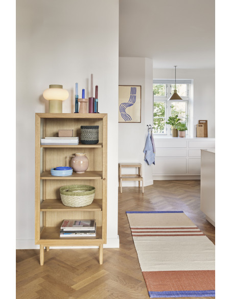 Bougeoir vintage en Verre Bleu Comet (Lot de 2) - 3