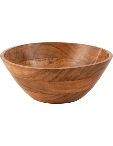 Saladier 25 cm en Bois d'acacia Naturel Dars - 1