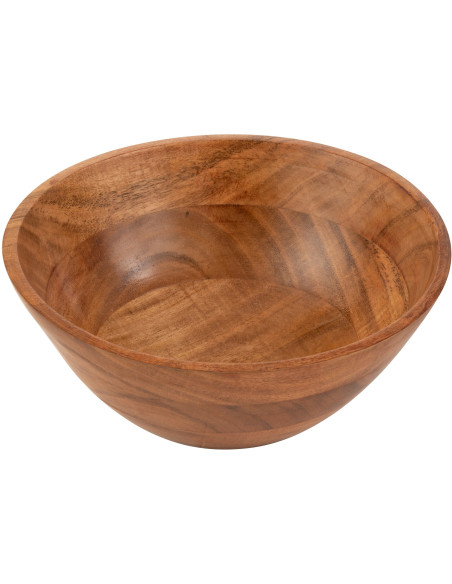Saladier 25 cm en Bois d'acacia Naturel Dars - 2