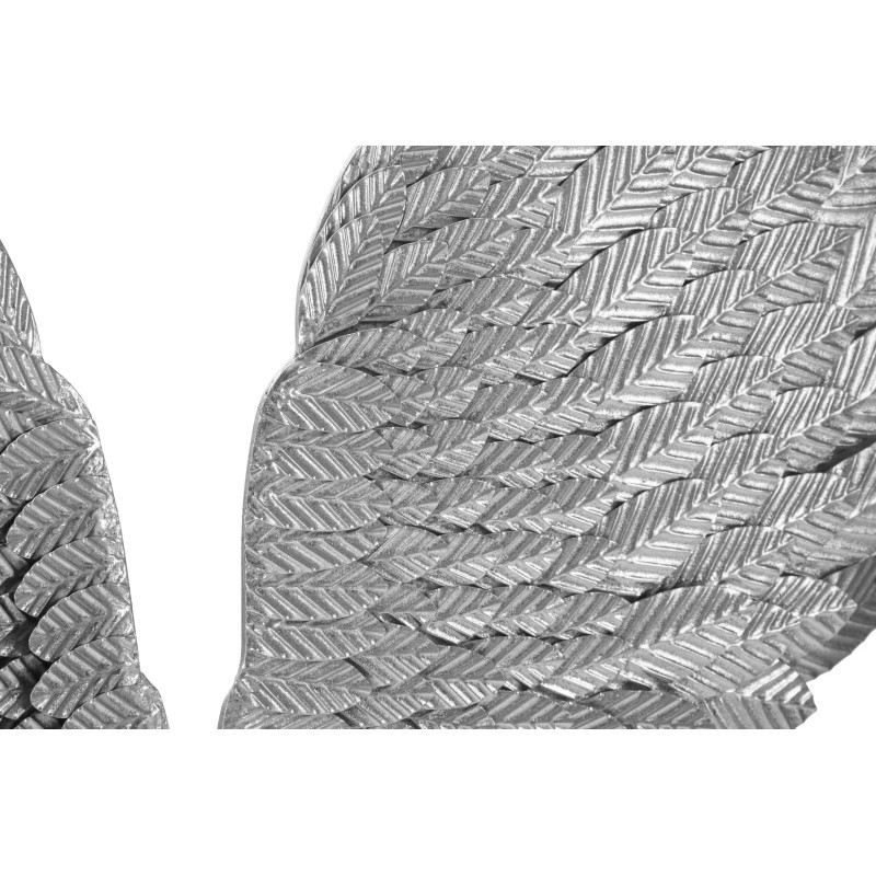 Grande Déco murale Ailes d'ange Hauteur 100 cm en Métal Argenté Beauty Coppia 