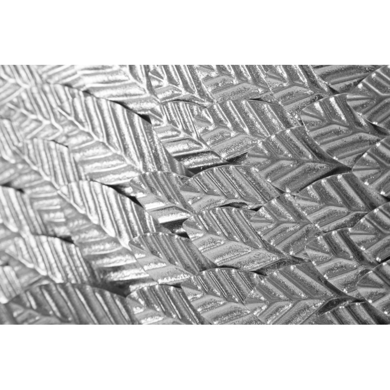 Grande Déco murale Ailes d'ange Hauteur 100 cm en Métal Argenté Beauty Coppia 