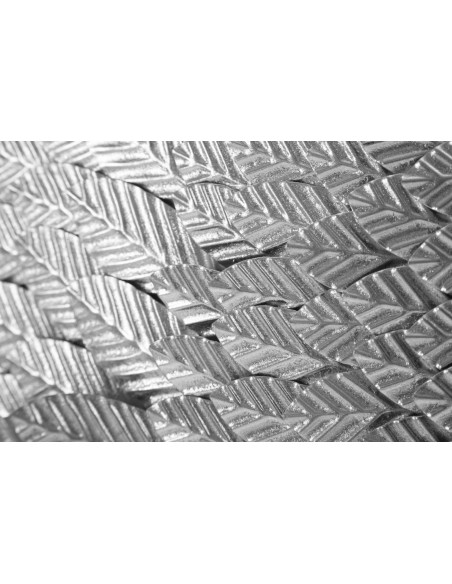 Grande Déco murale Ailes d'ange Hauteur 100 cm en Métal Argenté Beauty Coppia 