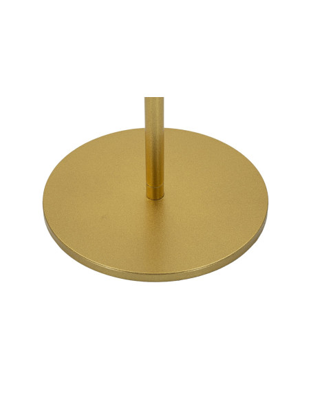 Sellette haute moderne Ronde Hauteur 100 cm en Métal Doré Doha 