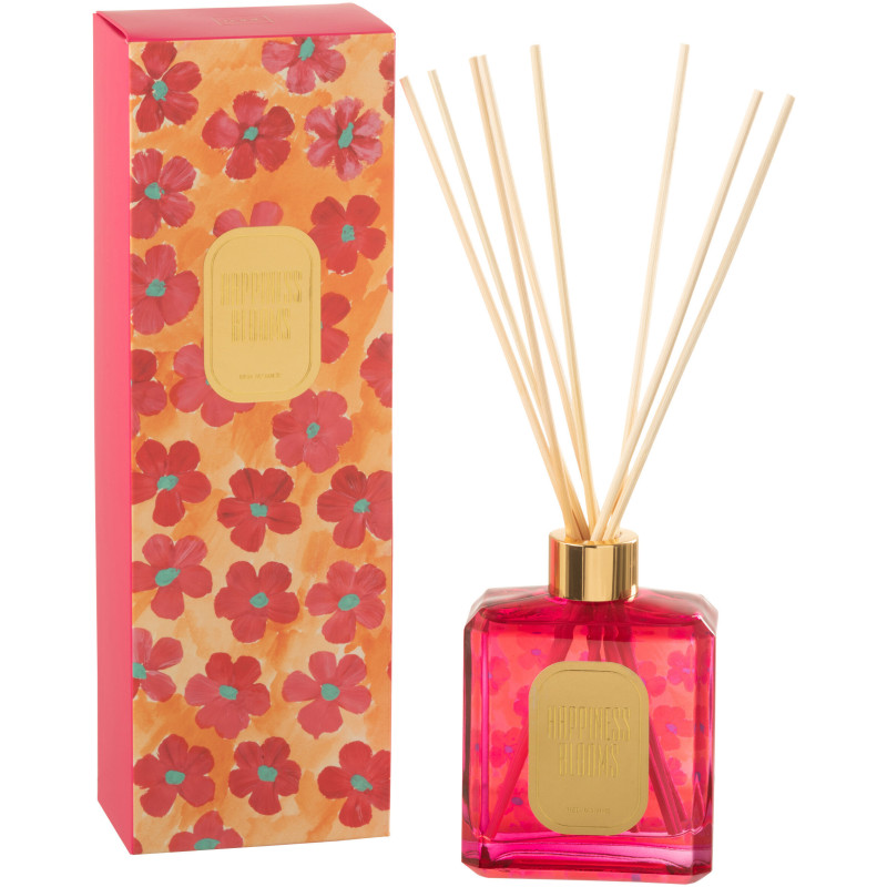 Diffuseur de parfum Senteur Florale Red Jasmine 180 ml Happiness Blooms - 1