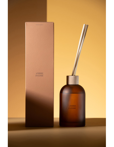 Diffuseur de parfum Senteur Boisée Ambre intime 550 ml Accords Essentiels - 3