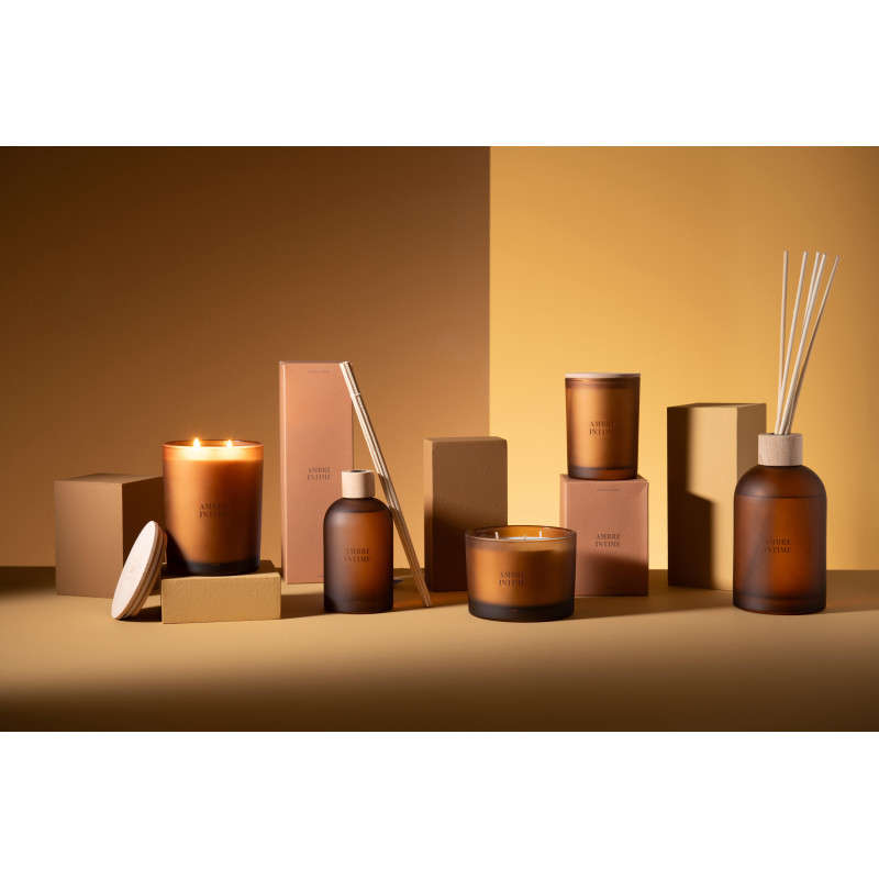 Diffuseur de parfum Senteur Boisée Ambre intime 550 ml Accords Essentiels - 4
