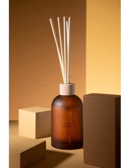 Diffuseur de parfum Senteur Boisée Ambre intime 550 ml Accords Essentiels - 5