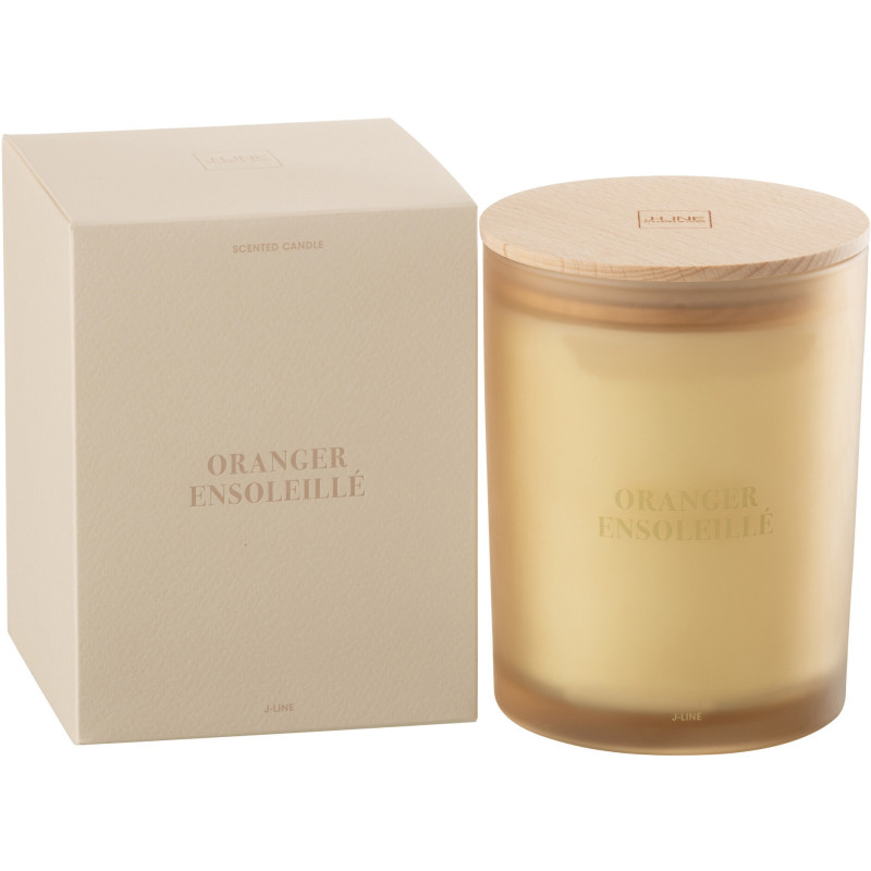 Bougie parfumée XL Senteur Fruitée Oranger Ensoleillé 52 heures Accords Essentiels - 2