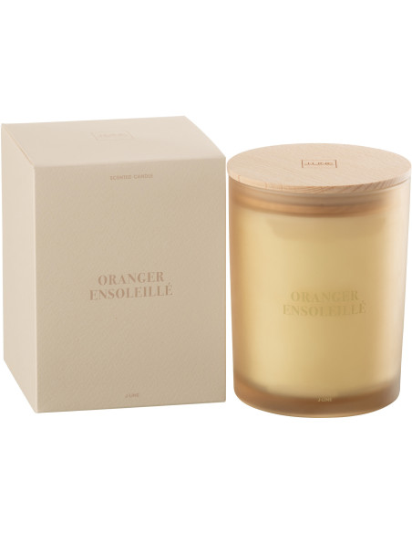 Bougie parfumée XL Senteur Fruitée Oranger Ensoleillé 52 heures Accords Essentiels - 2