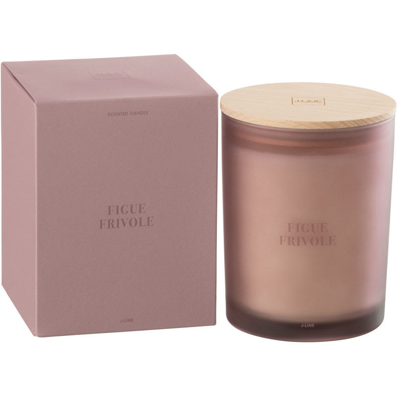 Bougie parfumée XL Senteur Fruitée Figue Frivole 52 heures Accords Essentiels - 2