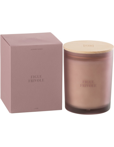 Bougie parfumée XL Senteur Fruitée Figue Frivole 52 heures Accords Essentiels - 2