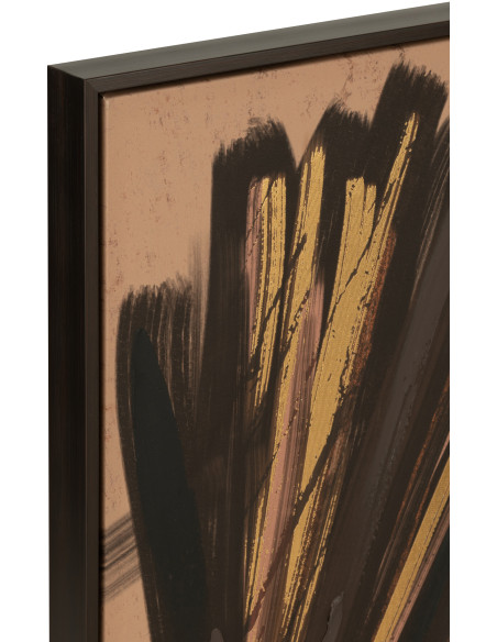 Toile imprimée et peinte XL Rectangulaire Femme africaine Adwoa 100x140 - 2