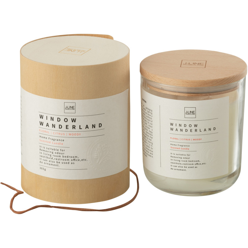 Bougie parfumée Senteur Fraîche Window Wanderland 66 heures Pure Nature - 2
