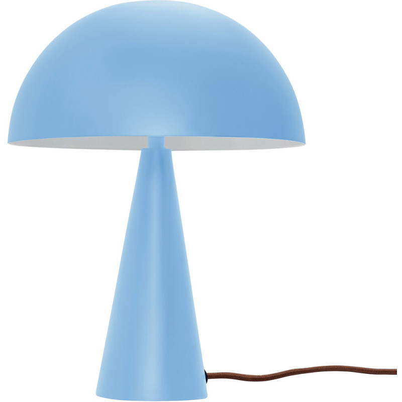 Lampe à poser design Champignon Hauteur 33 cm en Métal Bleu clair Mush - 1