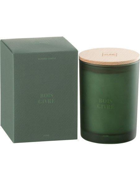 Bougie parfumée Senteur Boisée Bois Givré 38 heures Accords Essentiels - 2