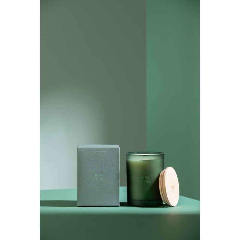 Bougie parfumée Senteur Boisée Bois Givré 38 heures Accords Essentiels - 3