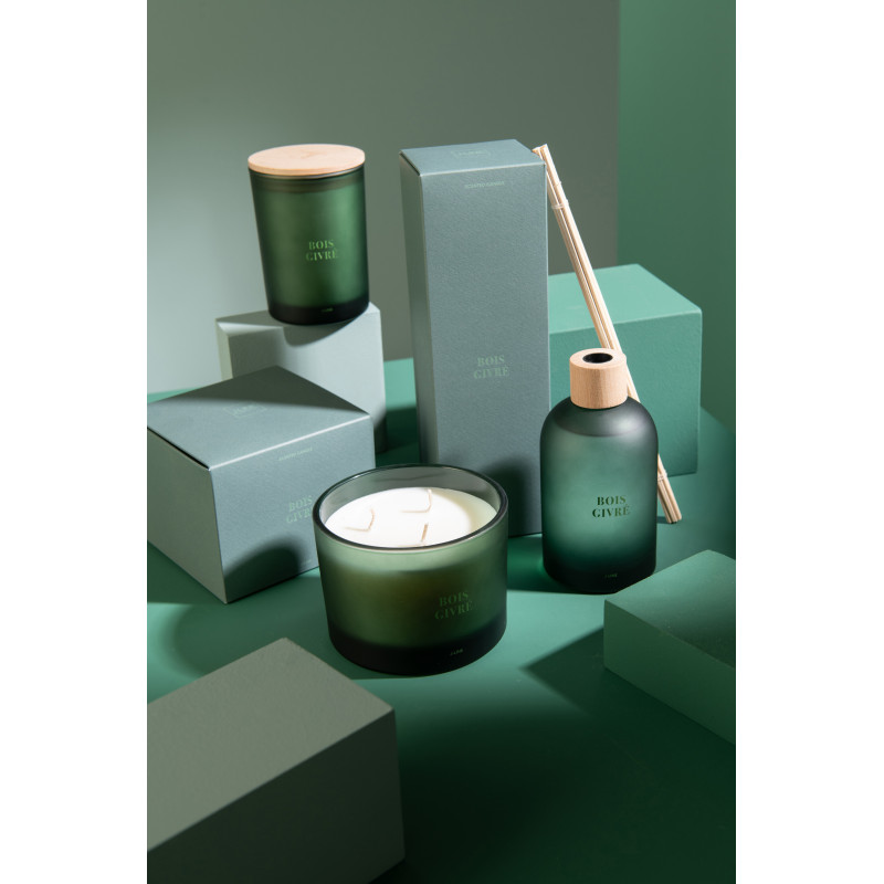 Bougie parfumée Senteur Boisée Bois Givré 38 heures Accords Essentiels - 7