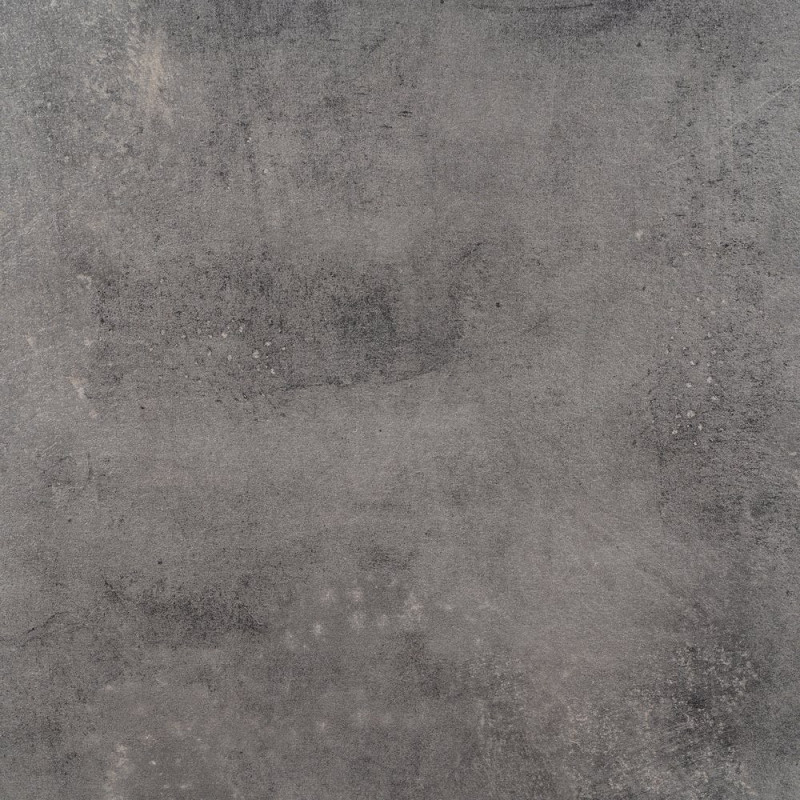 Grande Table à manger extensible moderne Rectangulaire 8 personnes en Bois MDF Gris Métal Noir Maren - 6