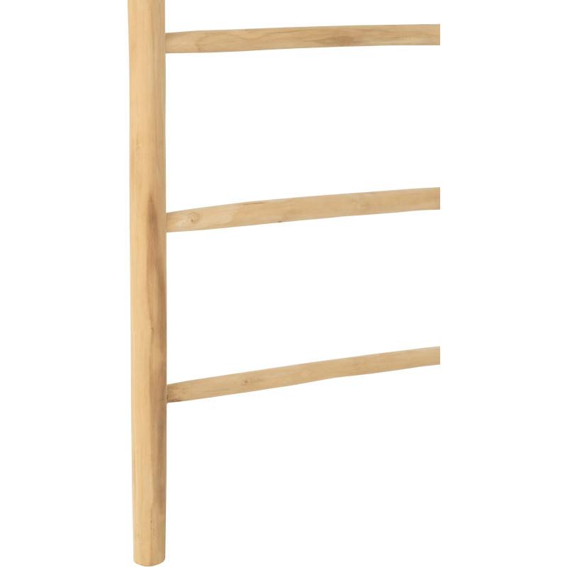 Porte-serviettes Échelle 5 niveaux Hauteur 150 cm en Teck Naturel Delora - 2