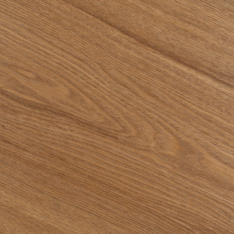 Table à manger moderne Ronde 6 personnes en MDF Naturel Mélaminé Edira - 4