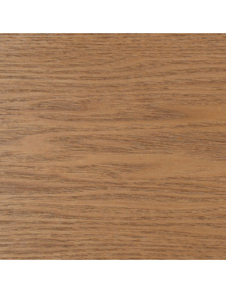Table à manger moderne Ovale 6 personnes en MDF Naturel Mélaminé Edira - 3