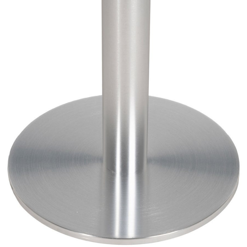 Pied de table rond moderne en Métal Argenté Celia - 5
