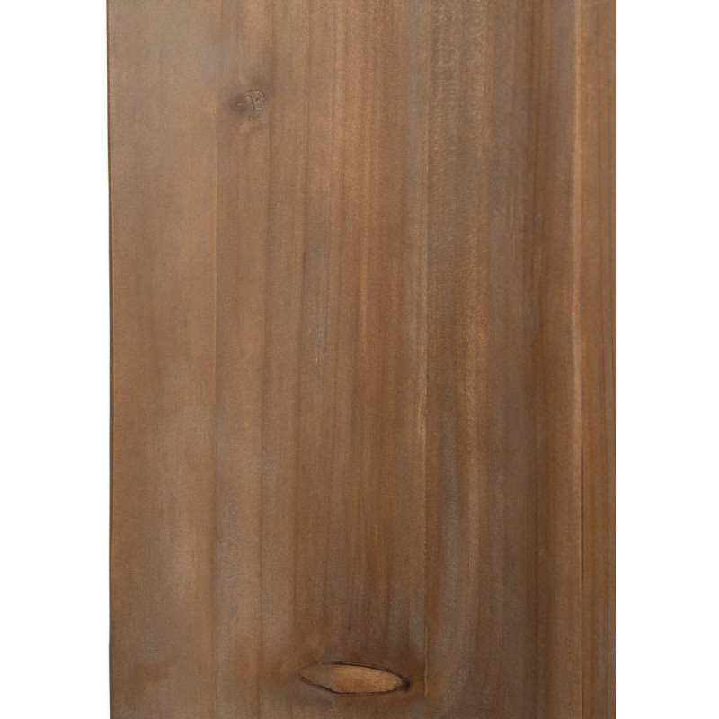 Grand Miroir mural rustique chic Rectangulaire 110x185 en Bois de sapin Naturel Amiel - 3