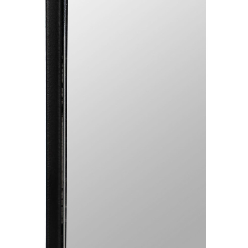 Grand Miroir mural moderne Arche 80x180 en Métal Noir Iriel - 3