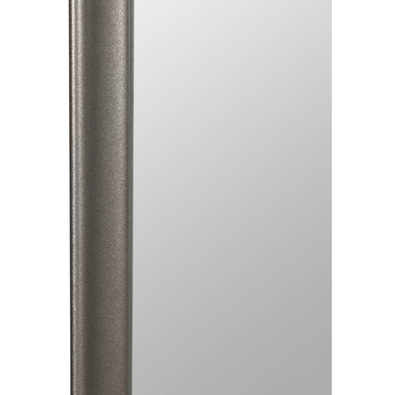 Grand Miroir mural moderne Rectangulaire 80x180 en Métal Argenté Eneko - 3