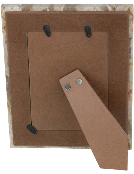 Cadre photo en Marbre Beige pour photo 13x18 cm Tasoz - 2