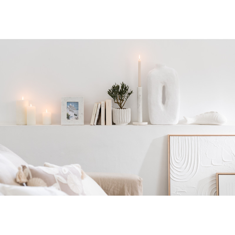 Cadre photo en Marbre Blanc pour photo 10x15 cm Tasoz - 3