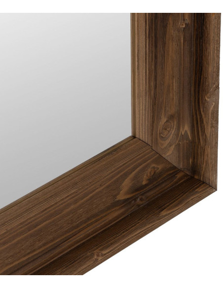 Grand Miroir à poser au sol rustique chic Rectangulaire 78x179 en Bois MDF Naturel Nahir - 3